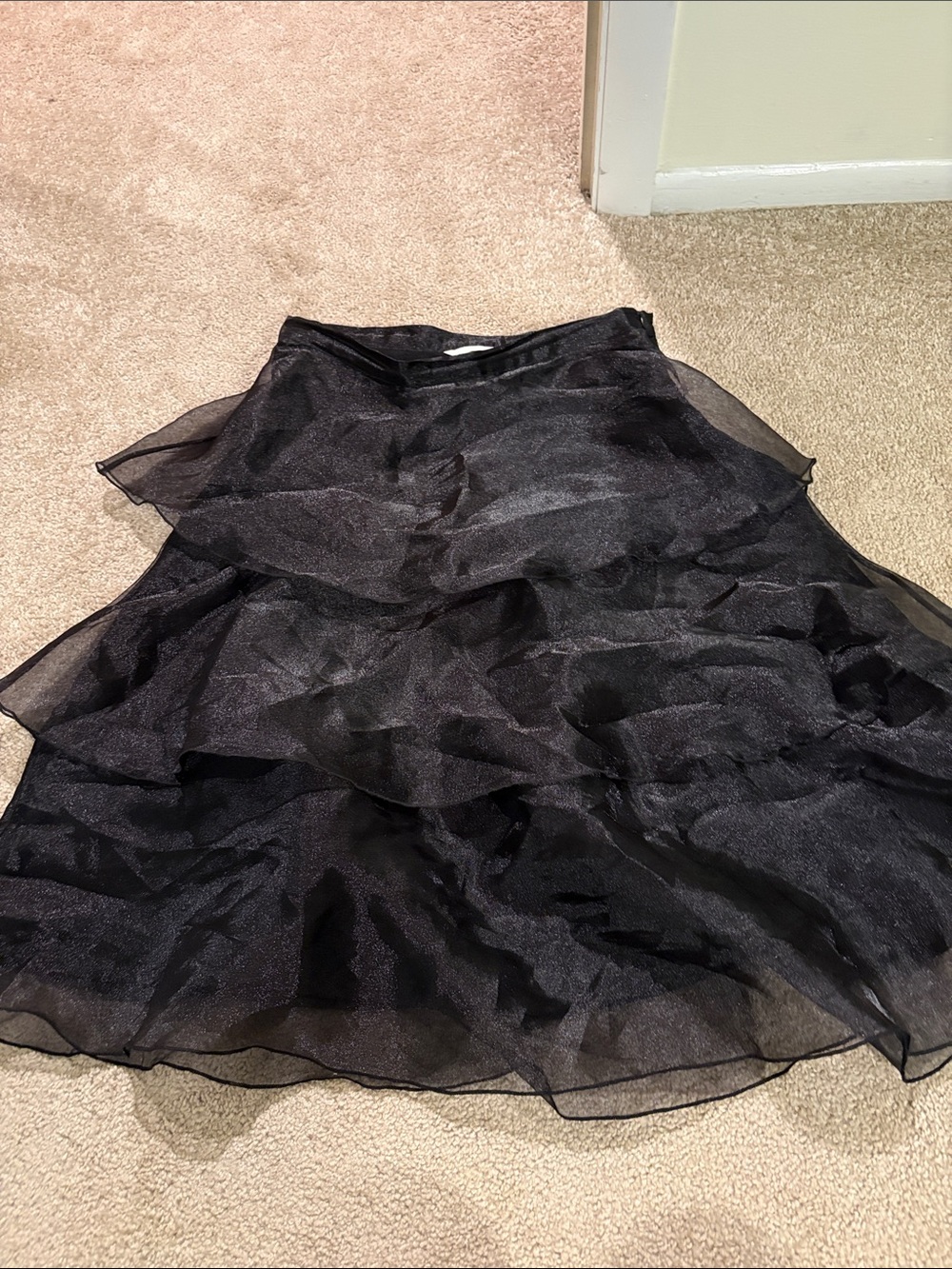 H&M tiered evening skirt
